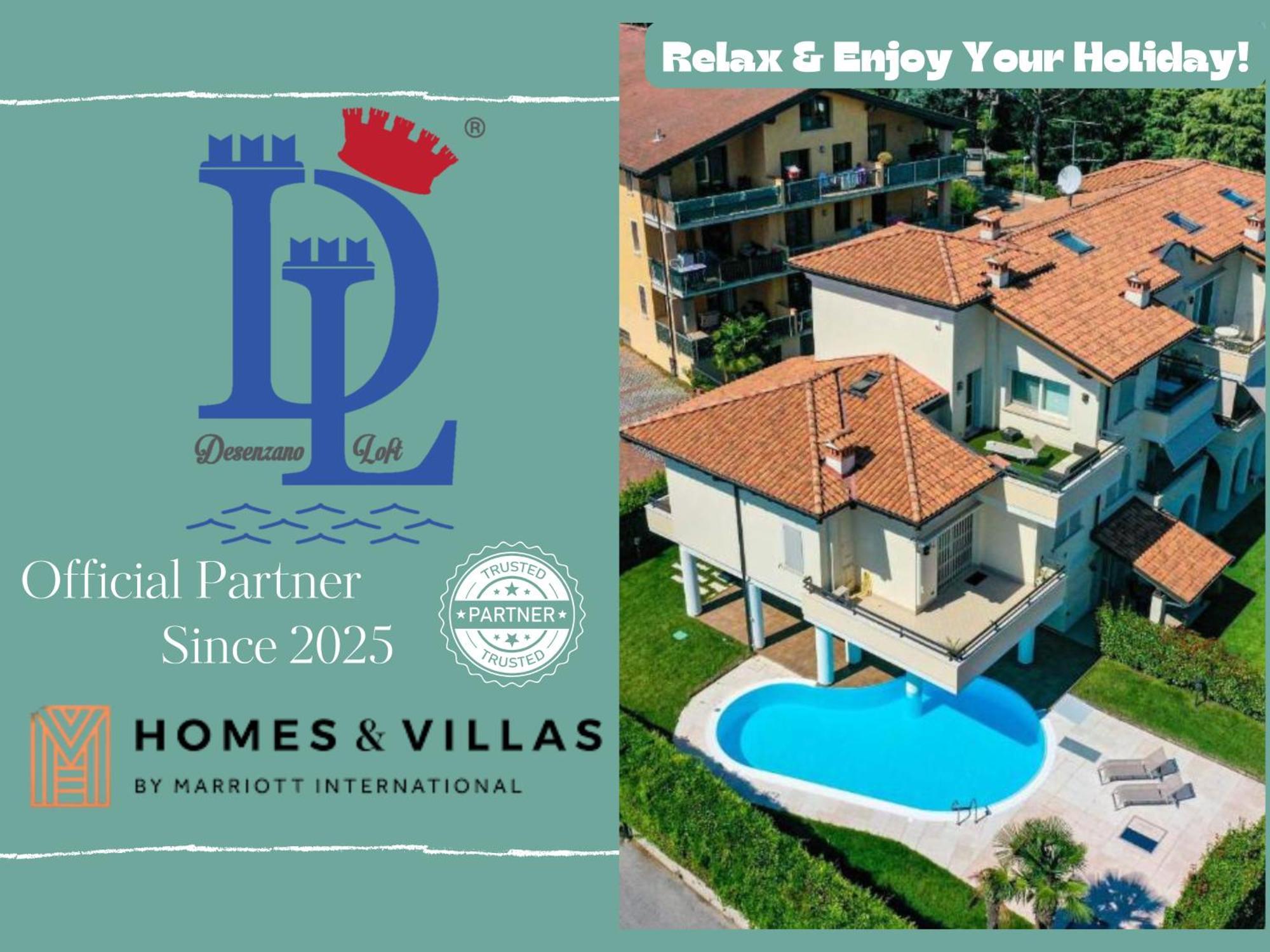 Desenzanoloft Official Partner Marriott Homes & Villas - Bea House, Sirmione With Private Garden And Share Pool Exterior photo