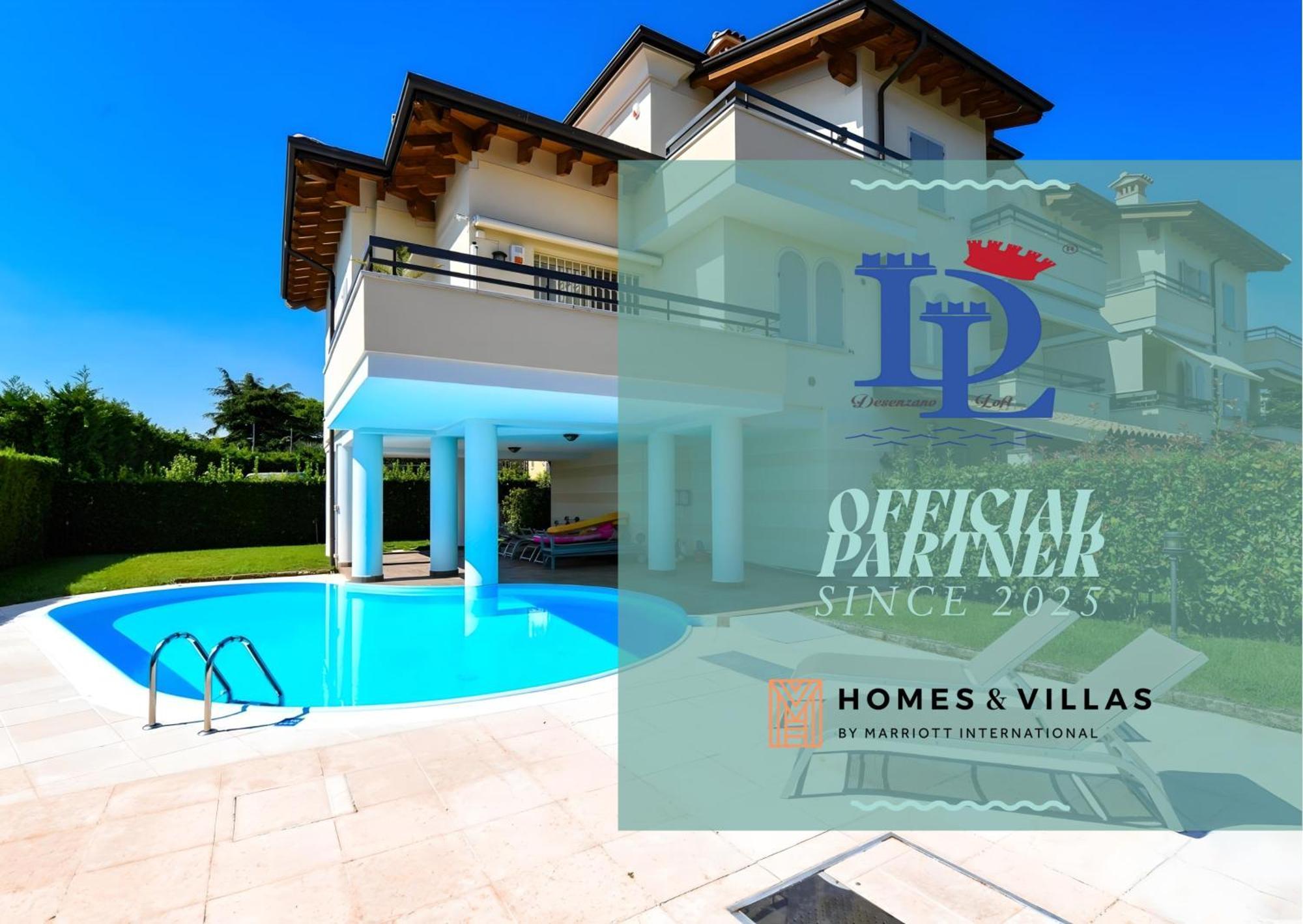 Desenzanoloft Official Partner Marriott Homes & Villas - Bea House, Sirmione With Private Garden And Share Pool Exterior photo